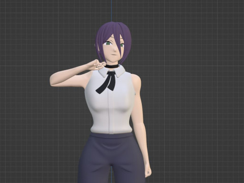 Reze - Chainsaw Man Modello 3D
