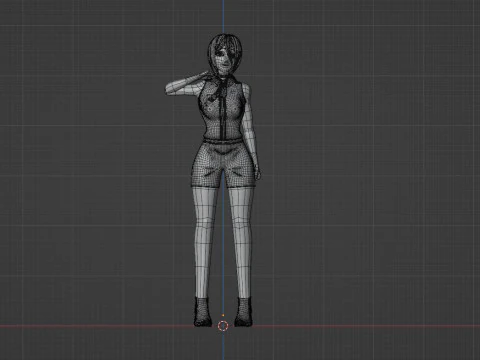 Reze - Chainsaw Man 3D Model