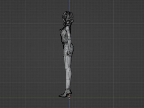 Reze - Chainsaw Man Modello 3D
