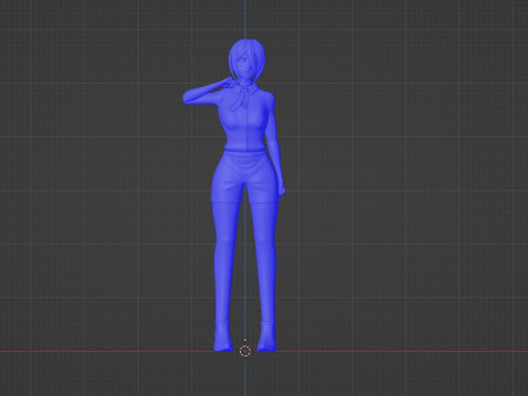 Reze - Chainsaw Man Modello 3D