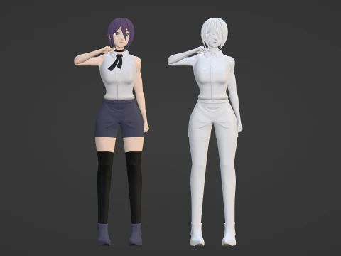 Reze - Chainsaw Man 3D Model