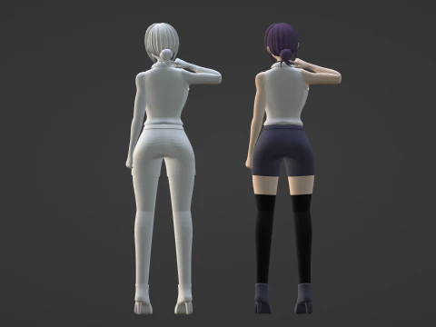 Reze - Chainsaw Man 3D Model