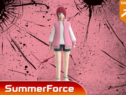 Lu Shaotang - Sakamoto Days Model 3D