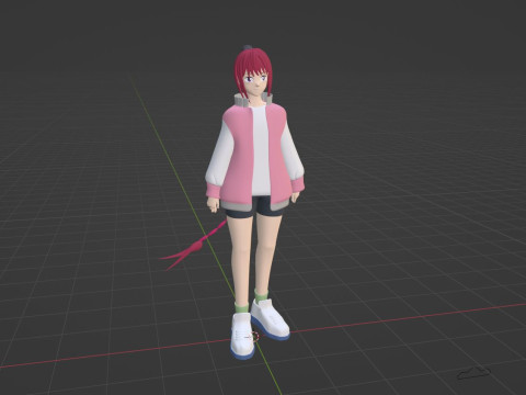 Lu Shaotang - Sakamoto Days Model 3D