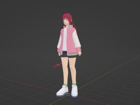 Lu Shaotang - Sakamoto Days Model 3D