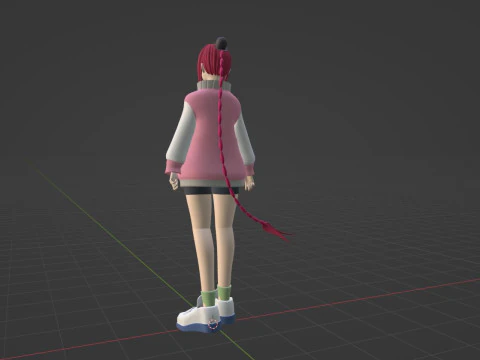 Lu Shaotang - D&iacute;as de Sakamoto Modelo 3D