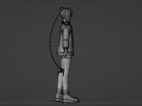 Lu Shaotang - D&iacute;as de Sakamoto Modelo 3D