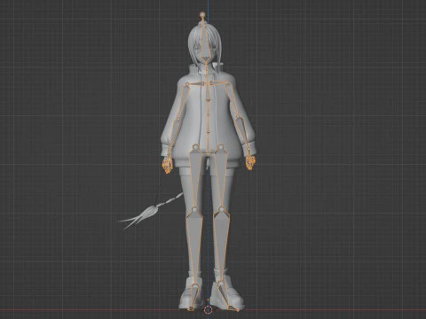 Lu Shaotang - D&iacute;as de Sakamoto Modelo 3D