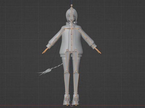 Lu Shaotang - D&iacute;as de Sakamoto Modelo 3D