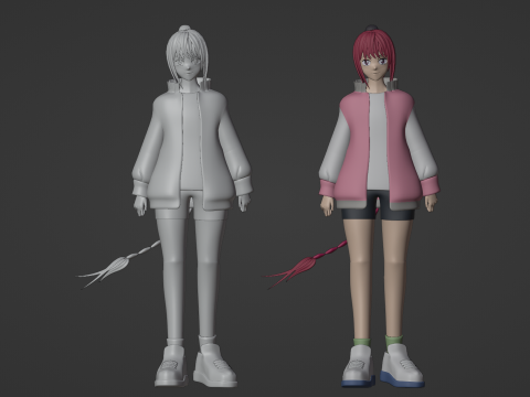 Lu Shaotang - Sakamoto Days Model 3D
