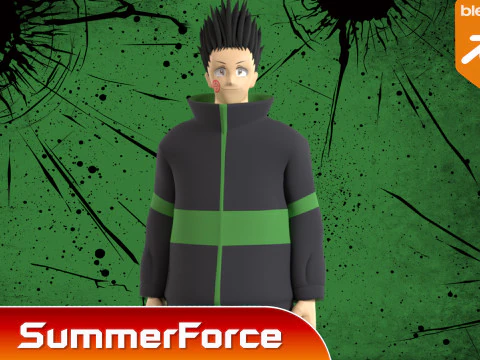 Heisuke Mashimo - Sakamoto Days 3D Model