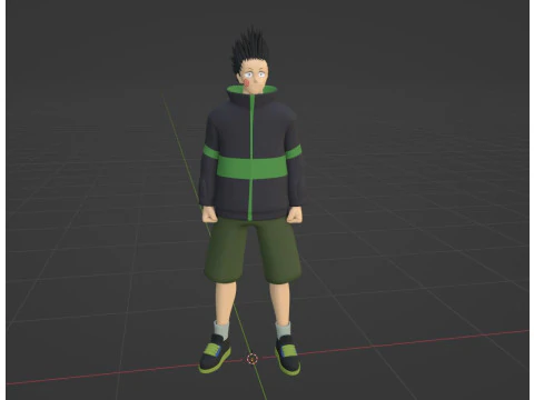 Heisuke Mashimo - Sakamoto Days 3D Model