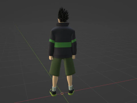 Heisuke Mashimo - Sakamoto Days 3D Model