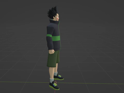 Heisuke Mashimo - Sakamoto Days 3D Model