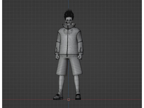 Heisuke Mashimo - Sakamoto Days Model 3D