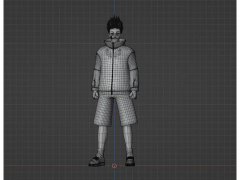 Heisuke Mashimo - Sakamoto Days 3D Model