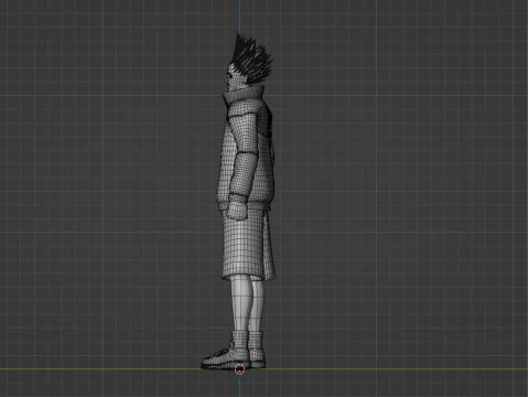 Heisuke Mashimo - Sakamoto Days 3D Model