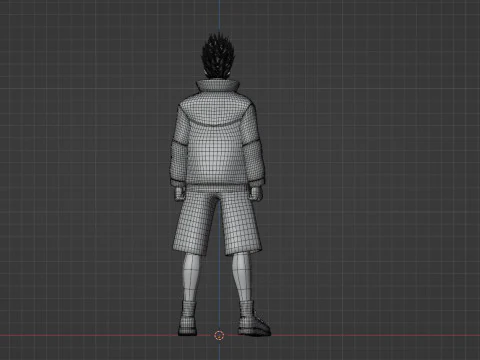 Heisuke Mashimo - Sakamoto Days 3D Model