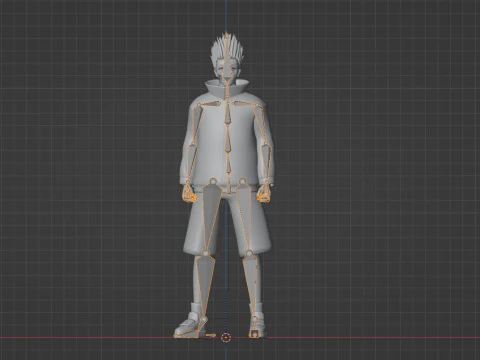 Heisuke Mashimo - Sakamoto Days 3D Model