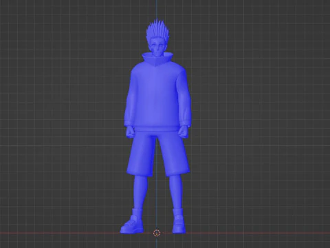 Heisuke Mashimo - Sakamoto Days 3D Model