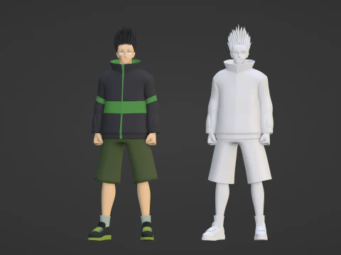 Heisuke Mashimo - Sakamoto Days 3D Model