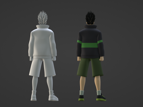 Heisuke Mashimo - Sakamoto Days Model 3D