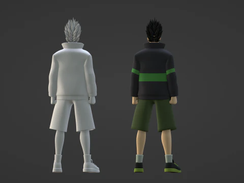 Heisuke Mashimo - Sakamoto Days 3D Model