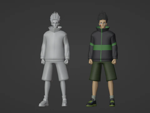 Heisuke Mashimo - Sakamoto Days 3D Model