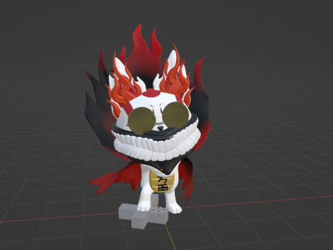 Turbo Granny Yokai Form - Dandadan 3D Model