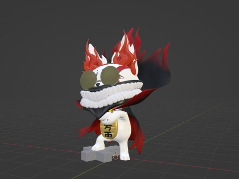 Turbo Granny Yokai Form - Dandadan 3D Model
