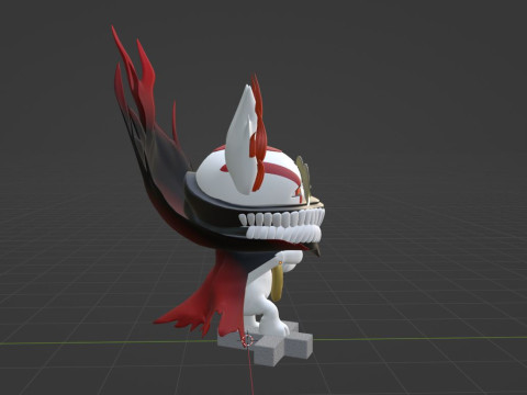 Turbo Granny Yokai Form - Dandadan 3D Model