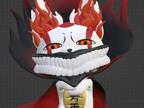 Turbo Granny Yokai Form - Dandadan 3D Model
