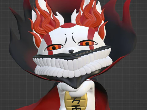Turbo Granny Yokai Form - Dandadan 3D Model