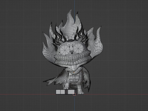 Turbo Granny Yokai Form - Dandadan 3D Model
