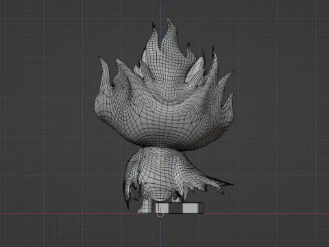 Turbo Granny Yokai Form - Dandadan 3D Model