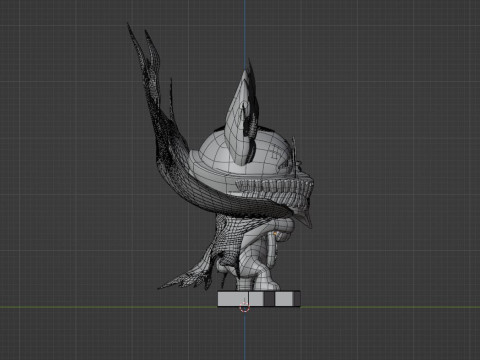 Turbo Granny Yokai Form - Dandadan 3D Model