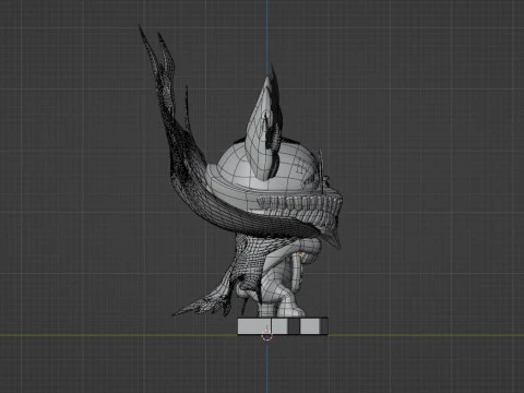 Turbo Granny Yokai Form - Dandadan 3D Model