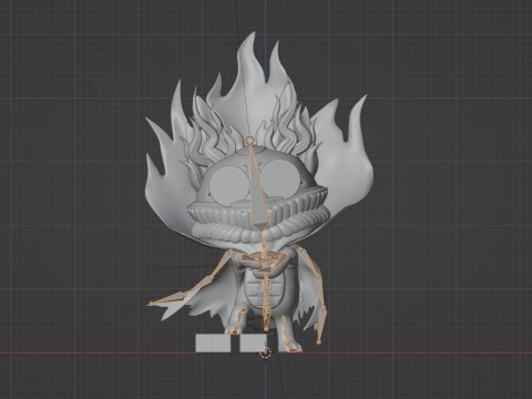 Turbo Granny Yokai Form - Dandadan 3D Model
