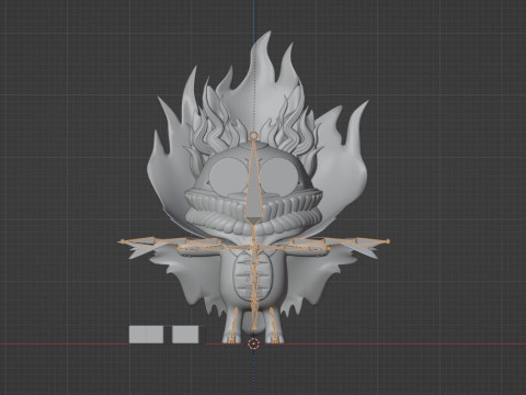 Turbo Granny Yokai Form - Dandadan 3D Model