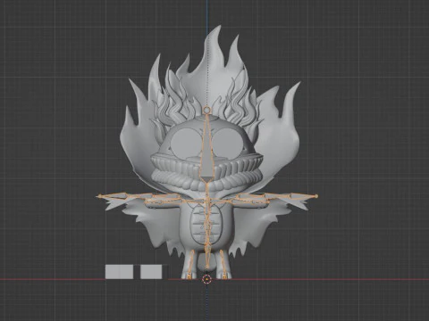 Turbo Granny Yokai Form - Dandadan 3D Model
