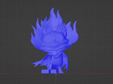 Turbo Granny Yokai Form - Dandadan 3D Model