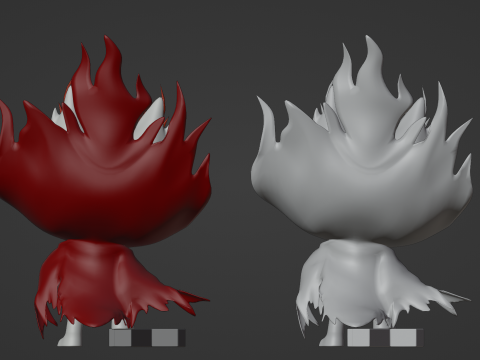 Turbo Granny Yokai Form - Dandadan 3D Model