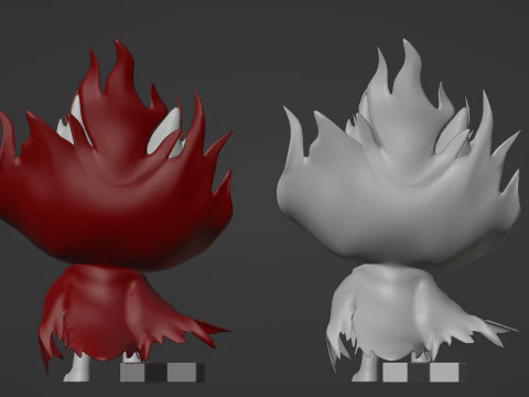 Turbo Granny Yokai Form - Dandadan 3D Model
