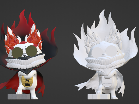 Turbo Granny Yokai Form - Dandadan 3D Model