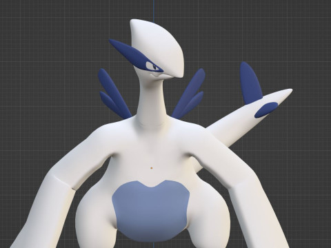 Lugia - Pokemon Model 3D