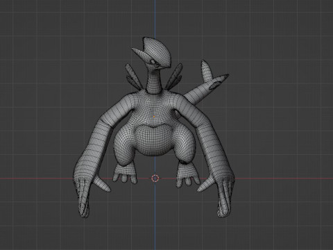 Lugia - Pokemon Model 3D