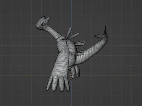 Lugia - Pokemon 3D Model
