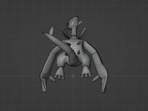 Lugia - Pokemon 3D Model