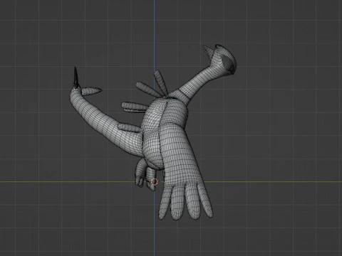Lugia - Pokemon 3D Model