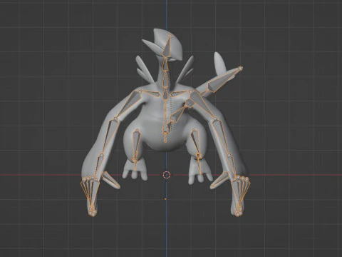 Lugia - Pokemon 3D Model